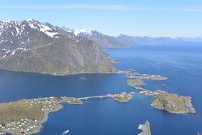 Utsikt fra toppen av Reinebringen